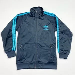 adidas | Shirts & Tops | Boyskids Vtg Adidas Trefoil Full Zip